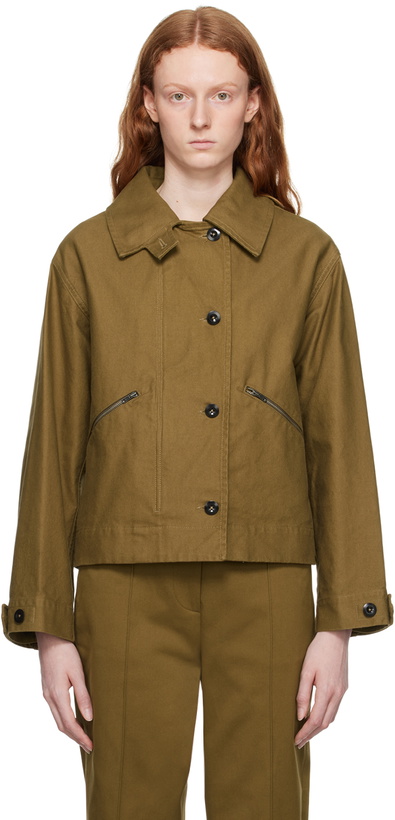 Photo: Margaret Howell Khaki Parachute Jacket