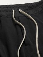 Rick Owens - Mastodon Slim-Fit Tapered Cotton-Jersey Sweatpants - Black