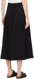 Toogood Black 'The Sieve Maker' Midi Skirt