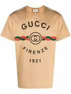 GUCCI - Logo Cotton T-shirt