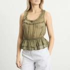 Damson Madder Women's Sasha Cami in Olive