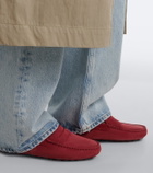 Tod's Gommino suede driving shoes
