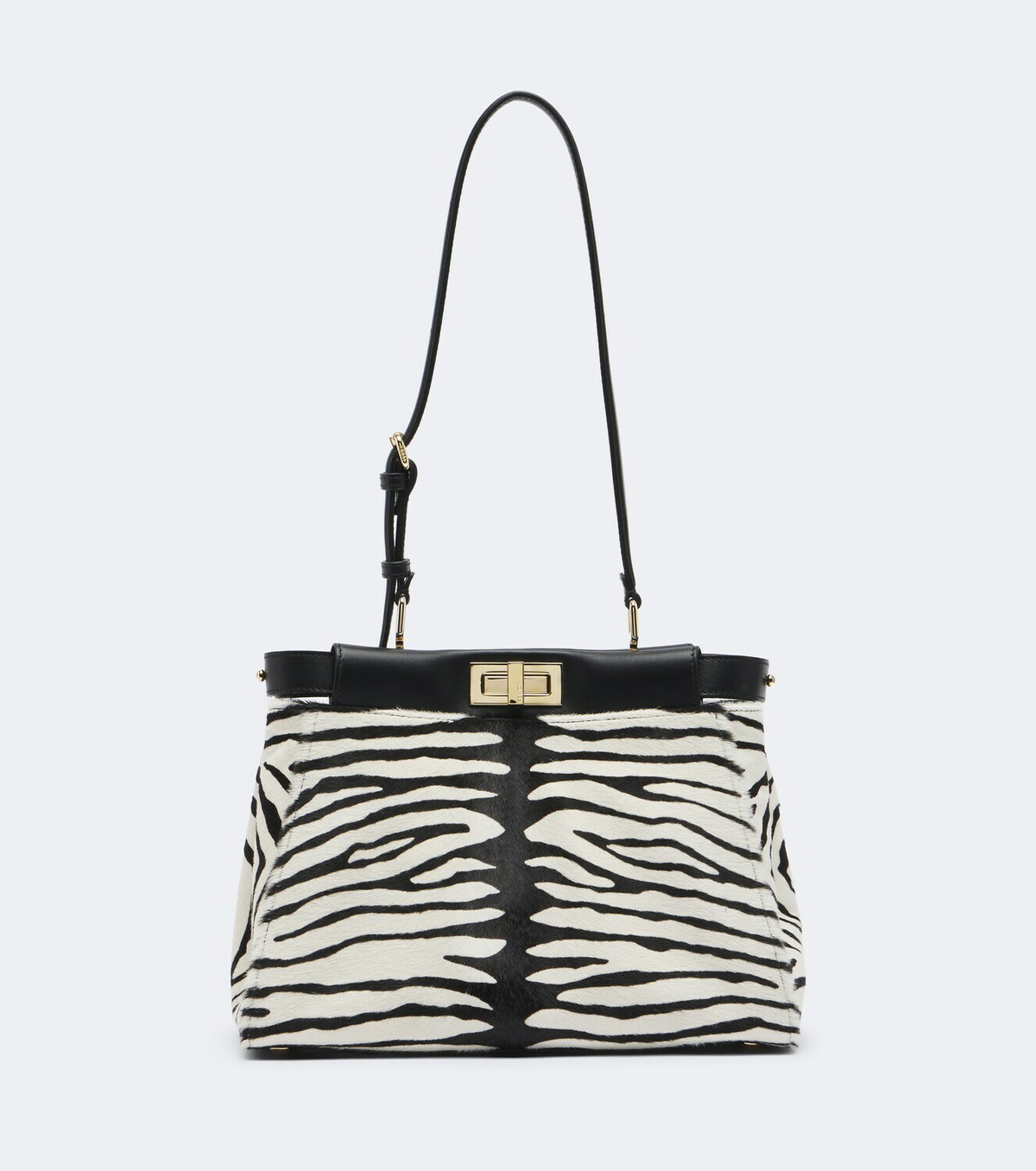 Fendi My Peekaboo® Medium calf hair shoulder bag