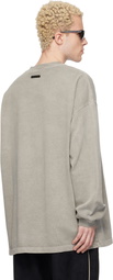 Fear of God ESSENTIALS Taupe Training 90s Long Sleeve T-shirt