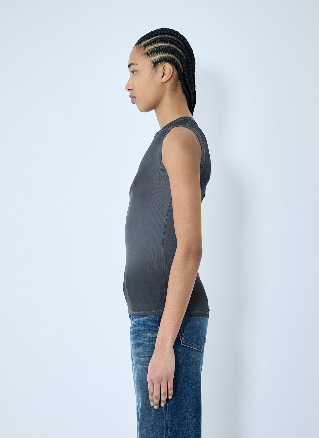 Acne Studios Logo Patch Tank Top