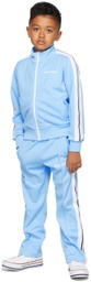 Palm Angels Kids Blue Classic Track Pants