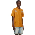 Double Rainbouu Yellow West Coast Short Sleeve Shirt