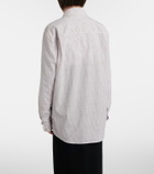 The Row Dalan checked cotton shirt