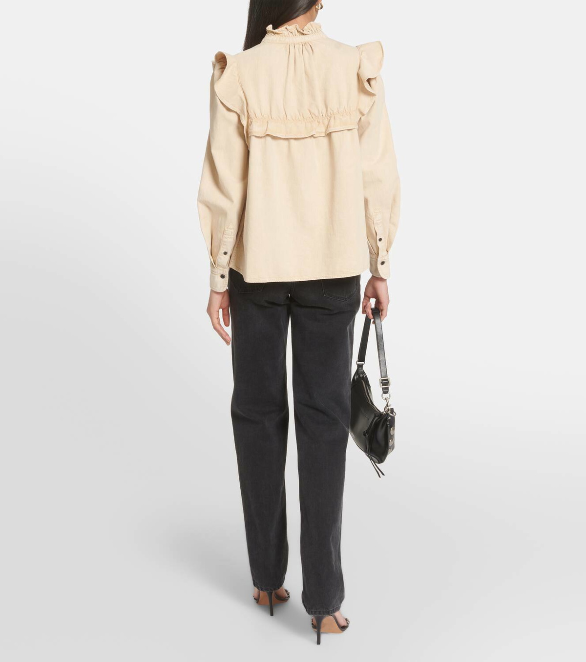 Marant Etoile Idety denim top Isabel Marant Etoile