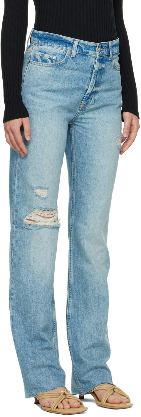 ANINE BING Blue Olsen Jeans ANINE BING