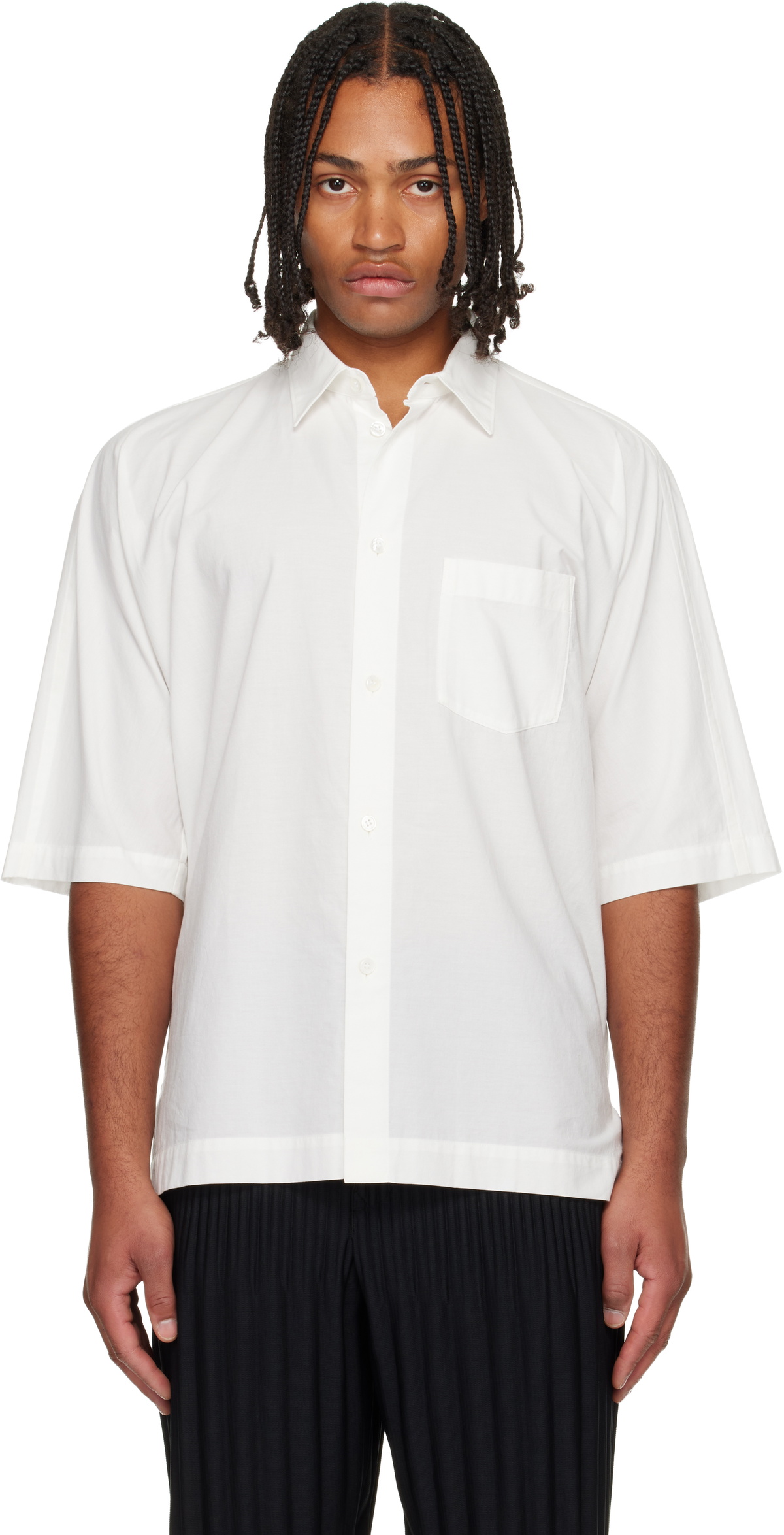 トップス HOMME PLISSE ISSEY MIYAKE JERSEY SHIRT 中古・古着通販】HOMME PLISSE ISSEY MIYAKE (オムプリッセ