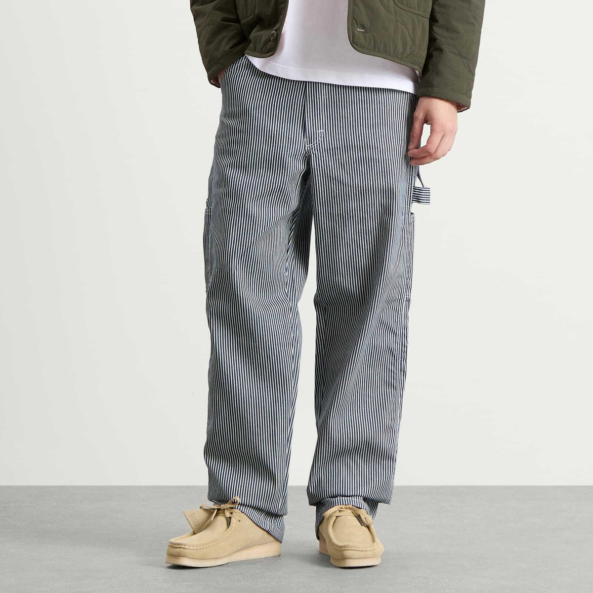 Stan Ray Men's OG Painter Pant in Hickory Stripe