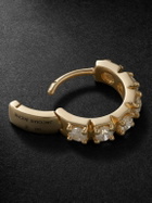 Jacquie Aiche - 14-Karat Gold Diamond Single Hoop Earring