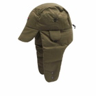 Nanga Men's Hinoc Ripstop Down Ear Flap Cap in Army Green 