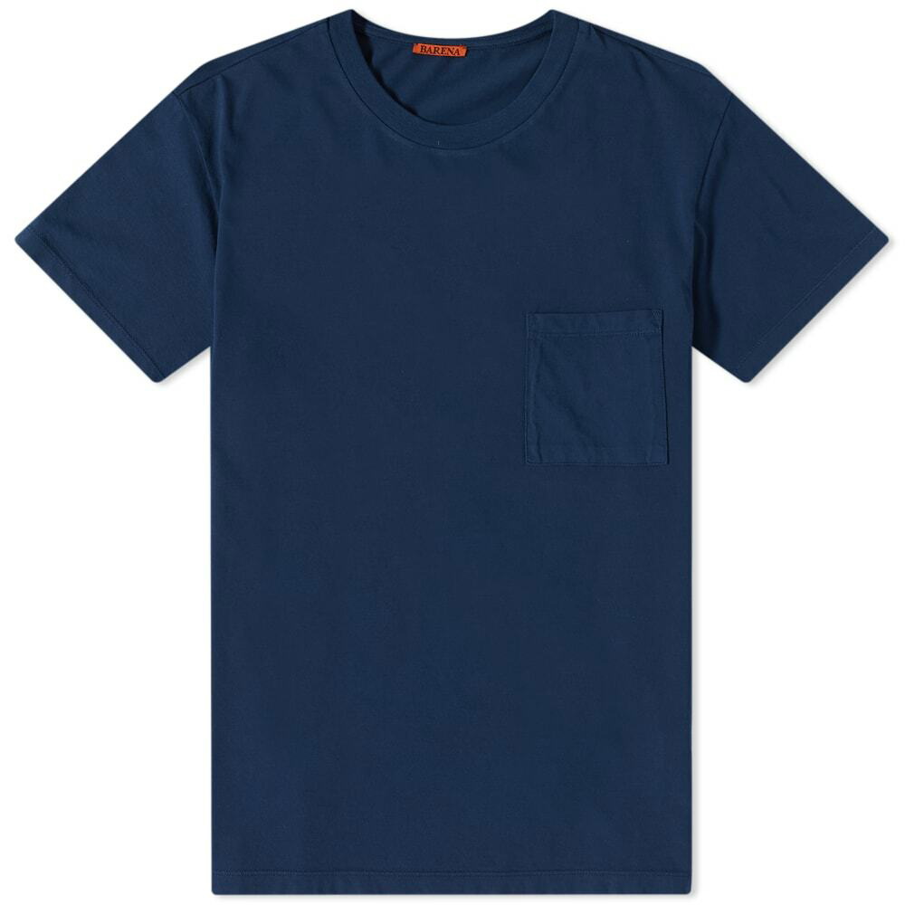 Barena Men's Giro T-Shirt in Navy Barena
