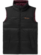 Cotopaxi - Solazo Logo-Print Quilted Ripstop Down Gilet - Black