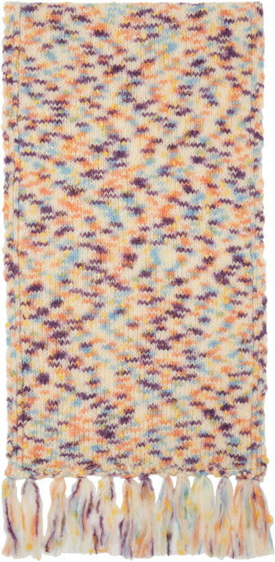Photo: A.P.C. Multicolor Noah Scarf