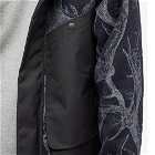 Norbit by Hiroshi Nozawa Men's Horn Tree Wool Boa Fleece Jacket in Navy