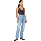 AGOLDE Blue 90's Mid Rise Straight Jeans