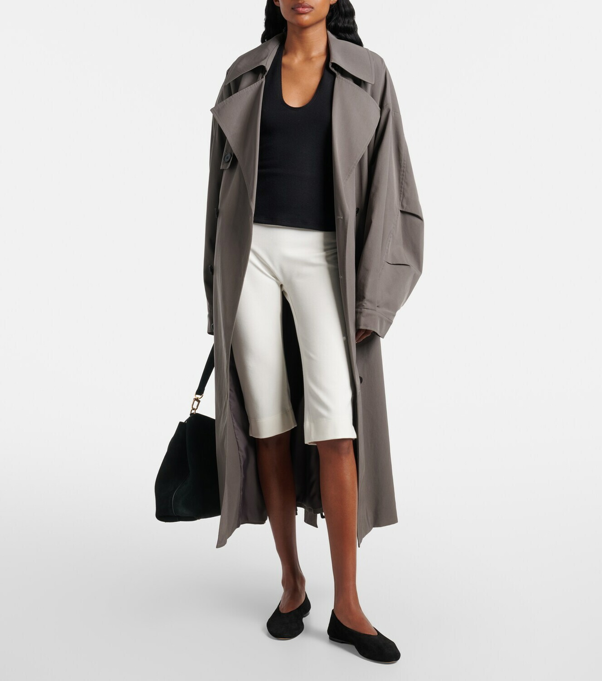 Leset Lauren halterneck jersey top