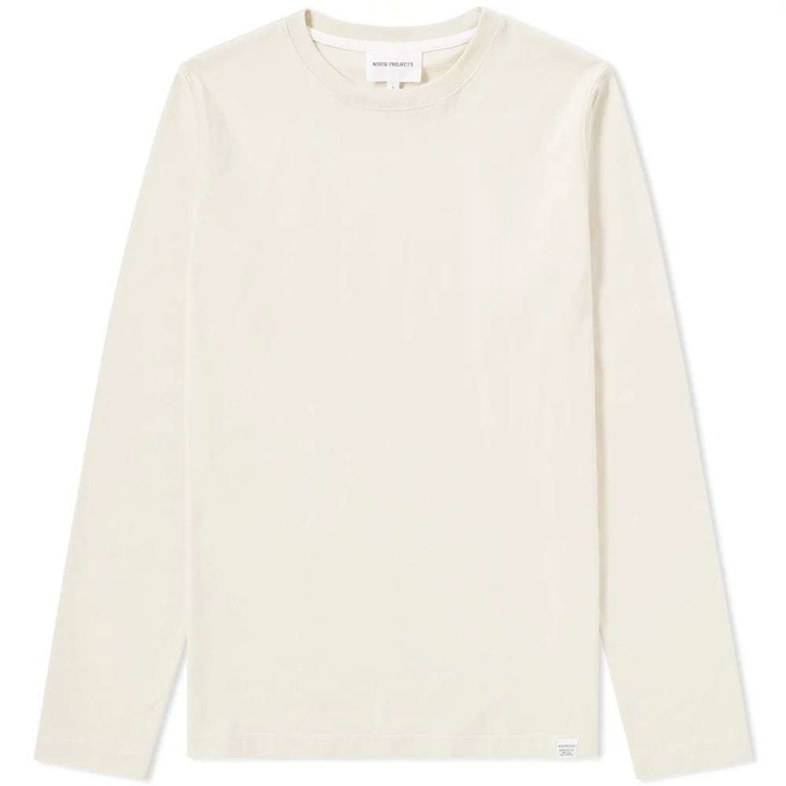 Photo: Norse Projects Long Sleeve Niels Standard Tee White