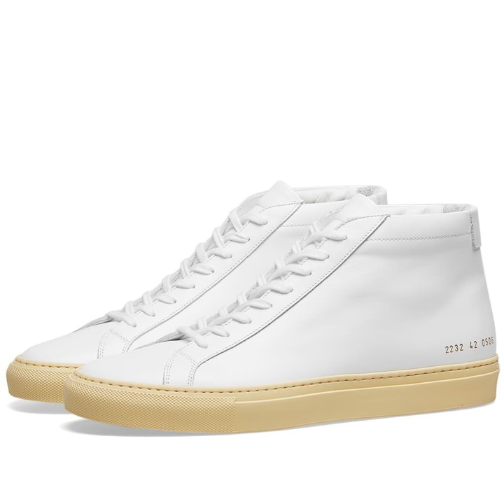 Photo: Common Projects Original Achilles Mid Vintage Sole