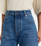 Bottega Veneta High-rise straight jeans