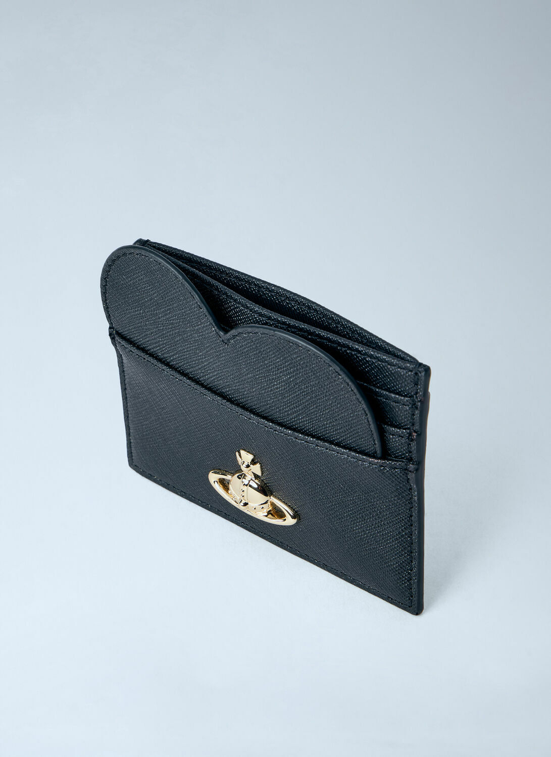 Vivienne Westwood Heart Motif Leather Card Holder