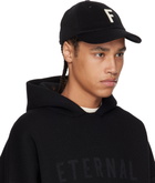 Fear of God Black Wool Baseball Cap