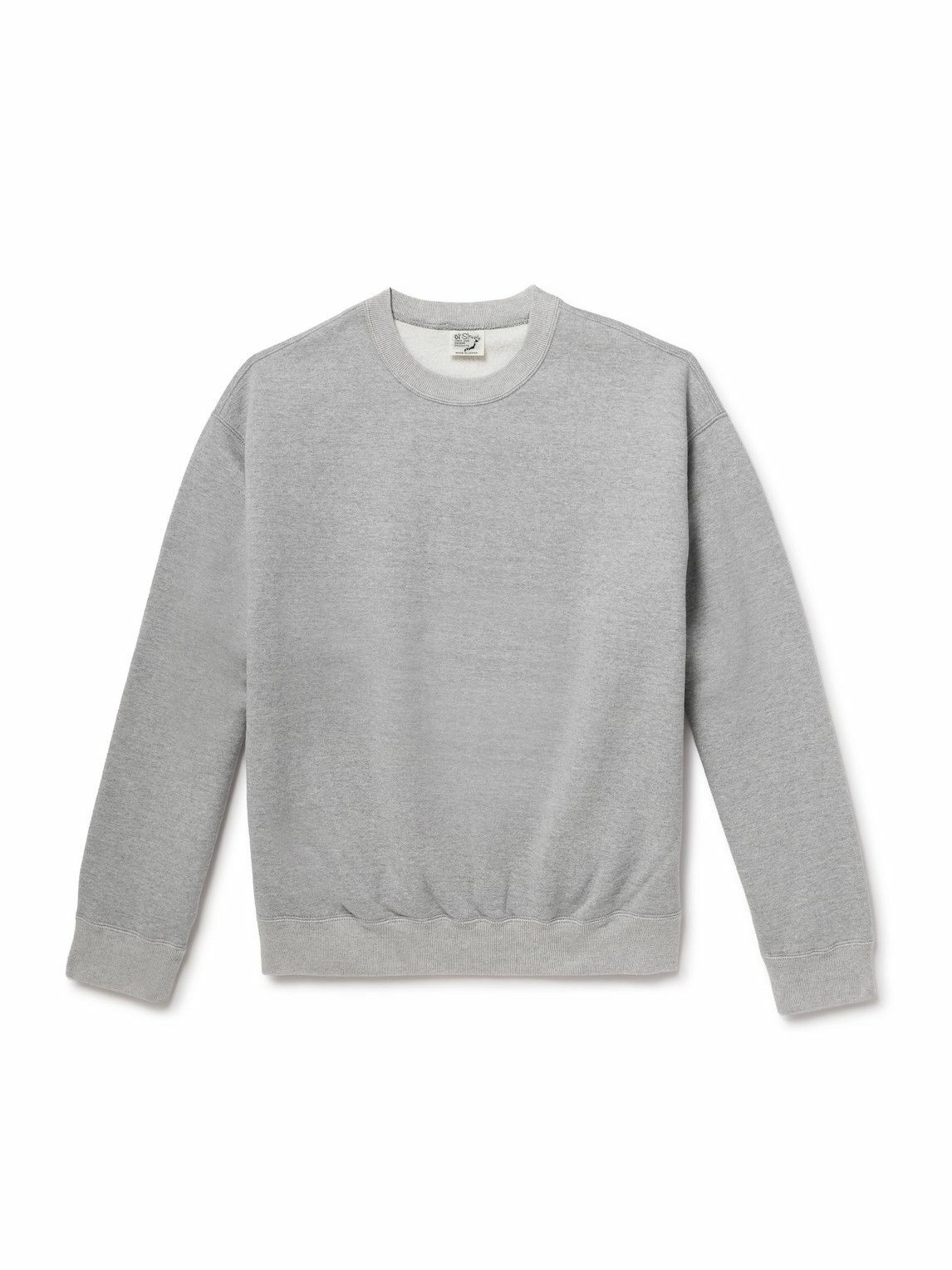 OrSlow - Cotton-Jersey Sweatshirt - Gray