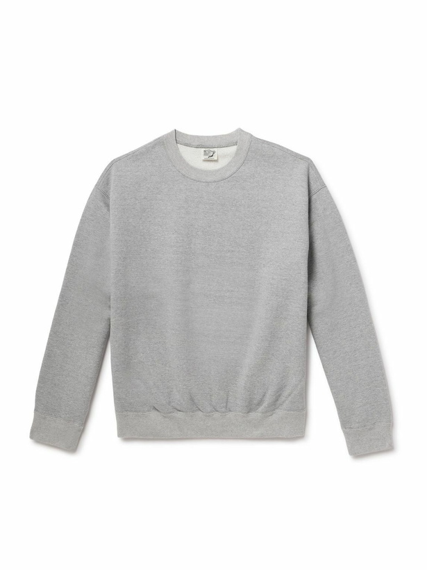 Photo: OrSlow - Cotton-Jersey Sweatshirt - Gray