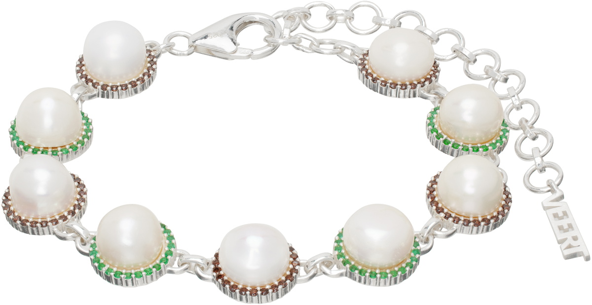 VEERT 'The Trio Flower Pearl' Bracelet VEERT