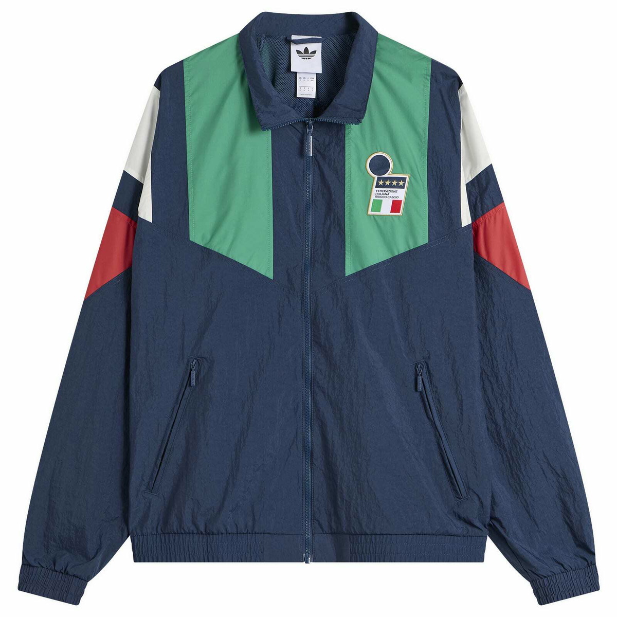 Adidas Men's FIGC EQT Track Top in Crew Navy