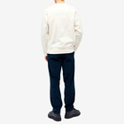 Norse Projects Men's Arne Relaxed N Logo Crew Sweat in Ecru