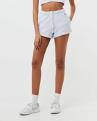 Champion Wmns Reverse Weave Shorts Blue - Womens - Casual Shorts
