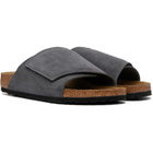Birkenstock Gray Regular Solana Sandals