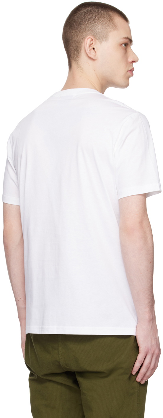 PS by Paul Smith White Zebra Line Up T-Shirt
