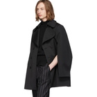 Maison Margiela Black Milano Jersey Peacoat