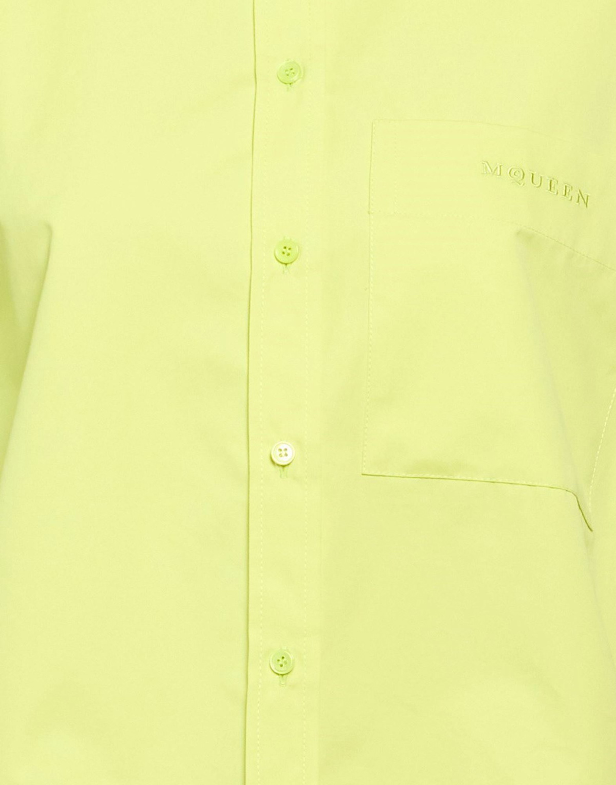 Mcqueen Womens Shirt Lime in Green
