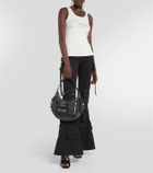 Blumarine Small denim shoulder bag