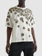 DOLCE & GABBANA - Ancient Coins Printed Cotton T-shirt