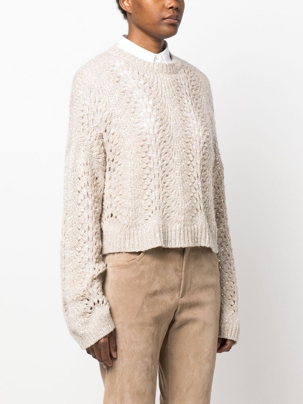 BRUNELLO CUCINELLI - Cashmere Blend Sweater