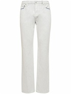 MAISON MARGIELA - Cracked Paint Cotton Denim Jeans