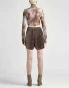 Rick Owens Womens Shorts & Bermuda Shorts in Dark brown