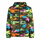 MC2 Saint Barth Man Hooded Lightweight Windbreaker With Camouflage Print