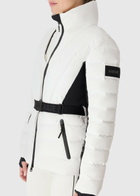 Mackage Elita Fur-hood Padded ski Jacket Off White