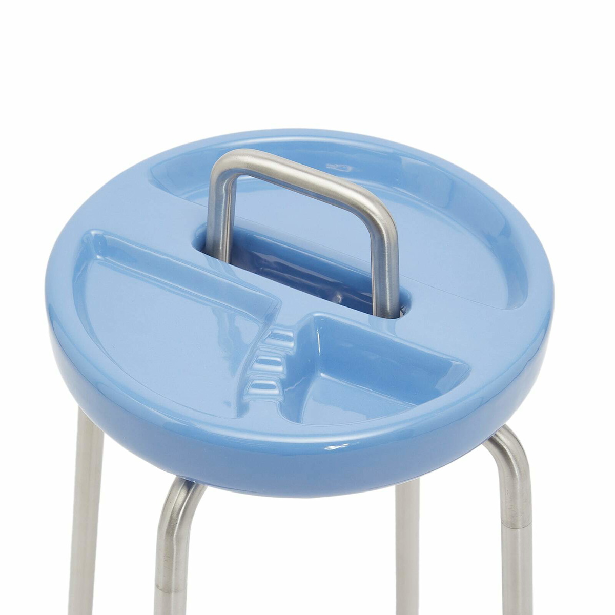Houseplant by Seth Rogen Side Table Ashtray in Blue 