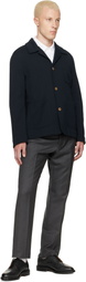 Thom Browne Navy Car Jacket