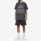 Givenchy Men's Multi Logo Harness T-Shirt in Grey