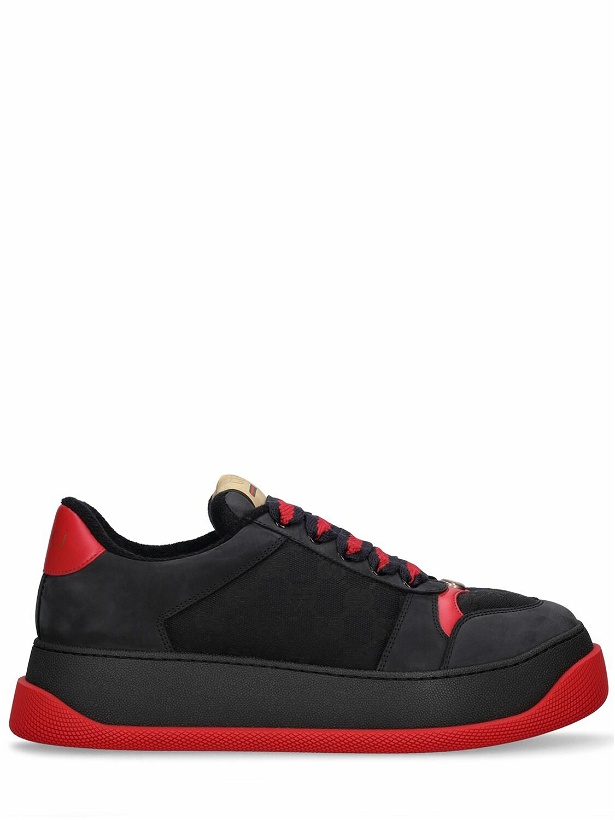 Photo: GUCCI - Double Screener Cotton Blend Sneakers